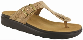 Sanibel - Golden Cork SAS comfort walking shoes with supportive build