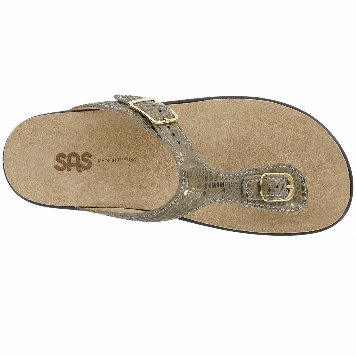 Sanibel - Olive Gold SAS orthopedic comfort shoes