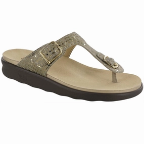 Sanibel - Olive Gold SAS comfort walking shoes with supportive build