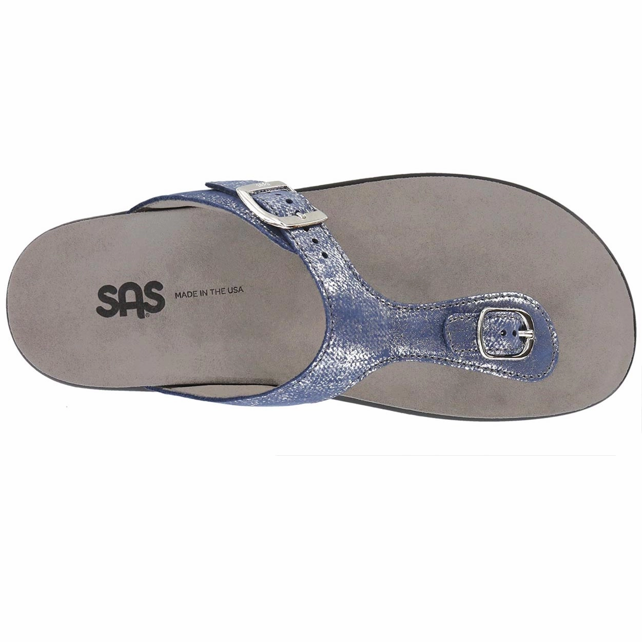 Sanibel - Silver Blue SAS orthopedic comfort shoes