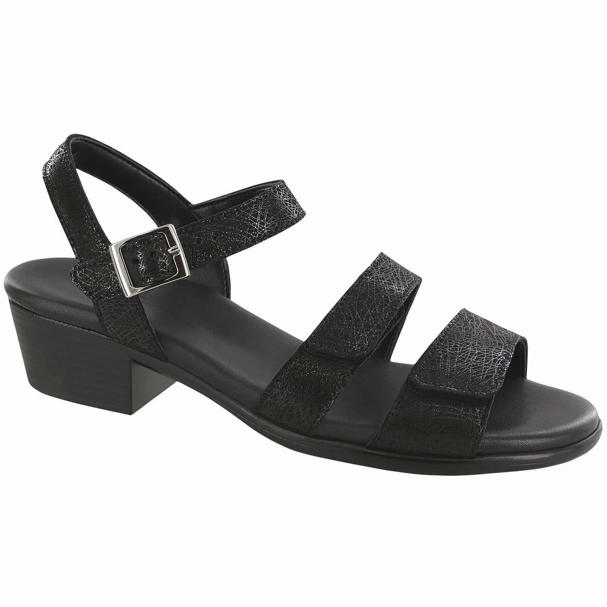 Savanna - Web Black SAS comfort walking shoes with supportive build