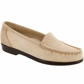 Savvy - Linen SAS comfort walking shoes with supportive build