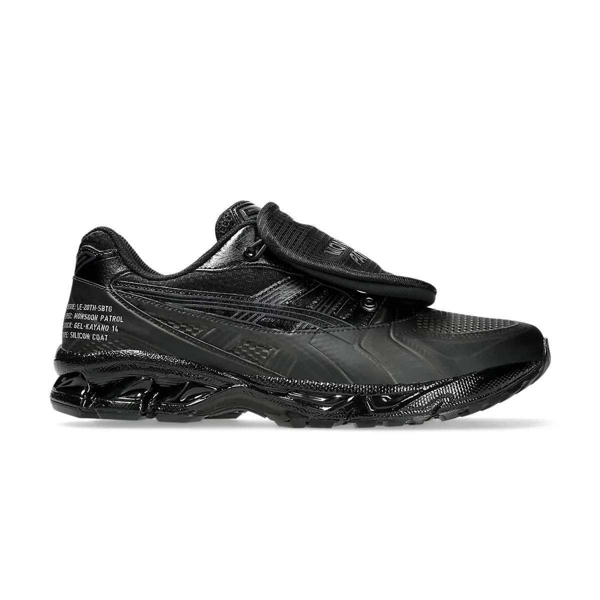   SBTG   Limited Edt GEL-Kayano 14 'Monsoon Patrol Black' Asics Shoes