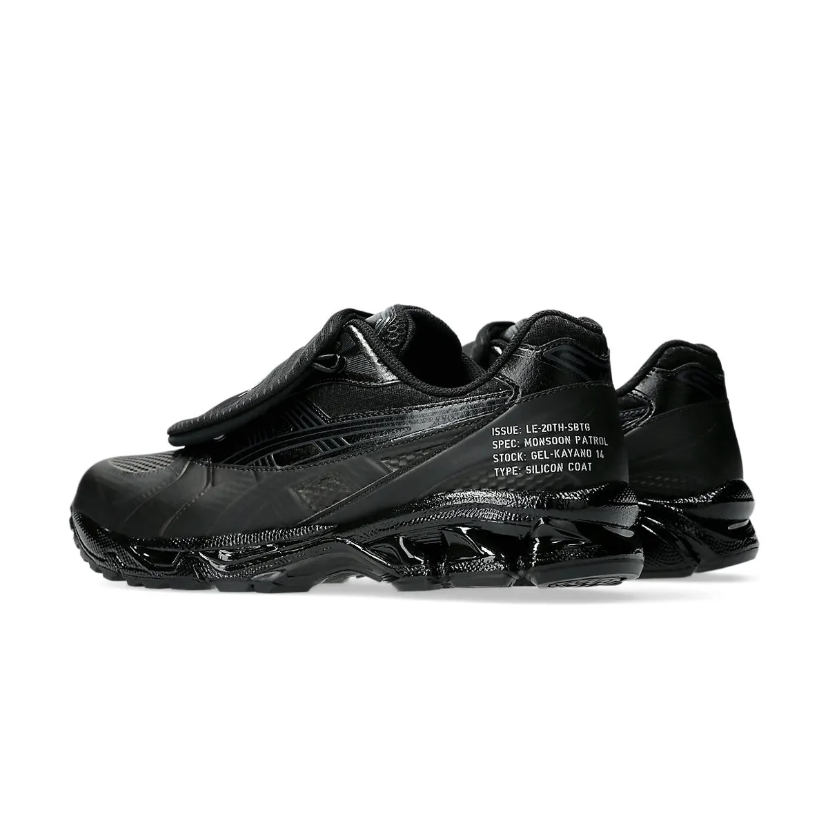  SBTG   Limited Edt GEL-Kayano 14 'Monsoon Patrol Black' Asics Shoes