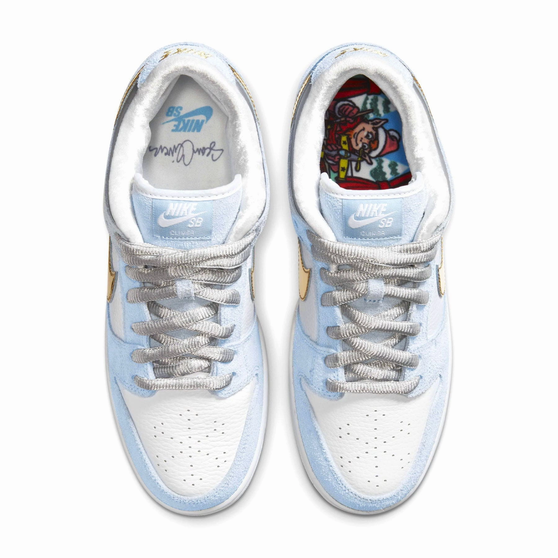 Sean Cliver x Nike Dunk Low SB 'Holiday Special' Nike SB skateboarding shoes