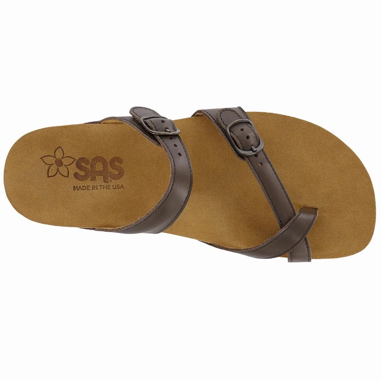 Shelly - Coffee SAS orthopedic comfort shoes