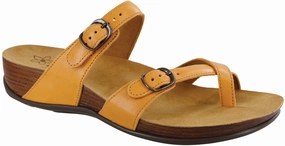 Shelly - Orange SAS comfort walking shoes with supportive build