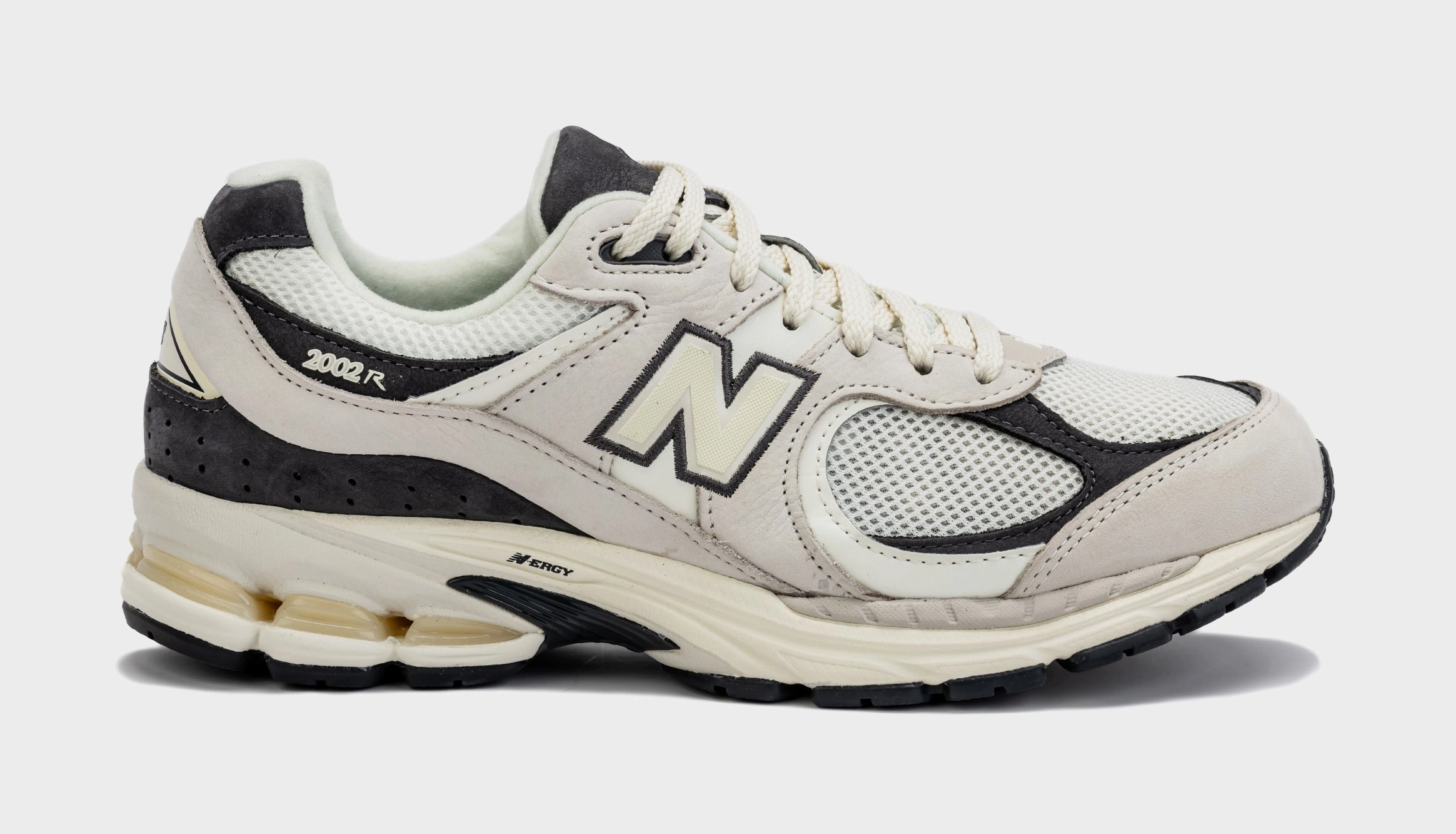 Shoe Palace 30th Anniversary Exclusive 2002R Mens Lifestyle Shoes (White/Grey) Sporty New Balance 2002R shoes