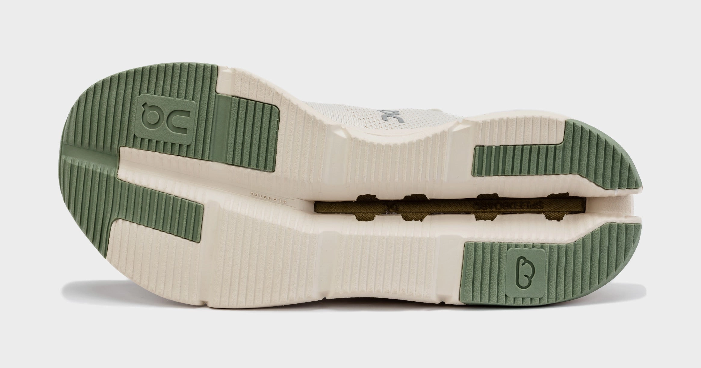 Shoe Palace Exclusive 30th Anniversary Cloudnova Mens Running Shoes (Beige/Green) On Running Womens Shoes