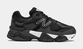 Shoe Palace Exclusive 9060 Grade School Running Shoes (Black/Silver) new balance 9060 lightweight training sneakers