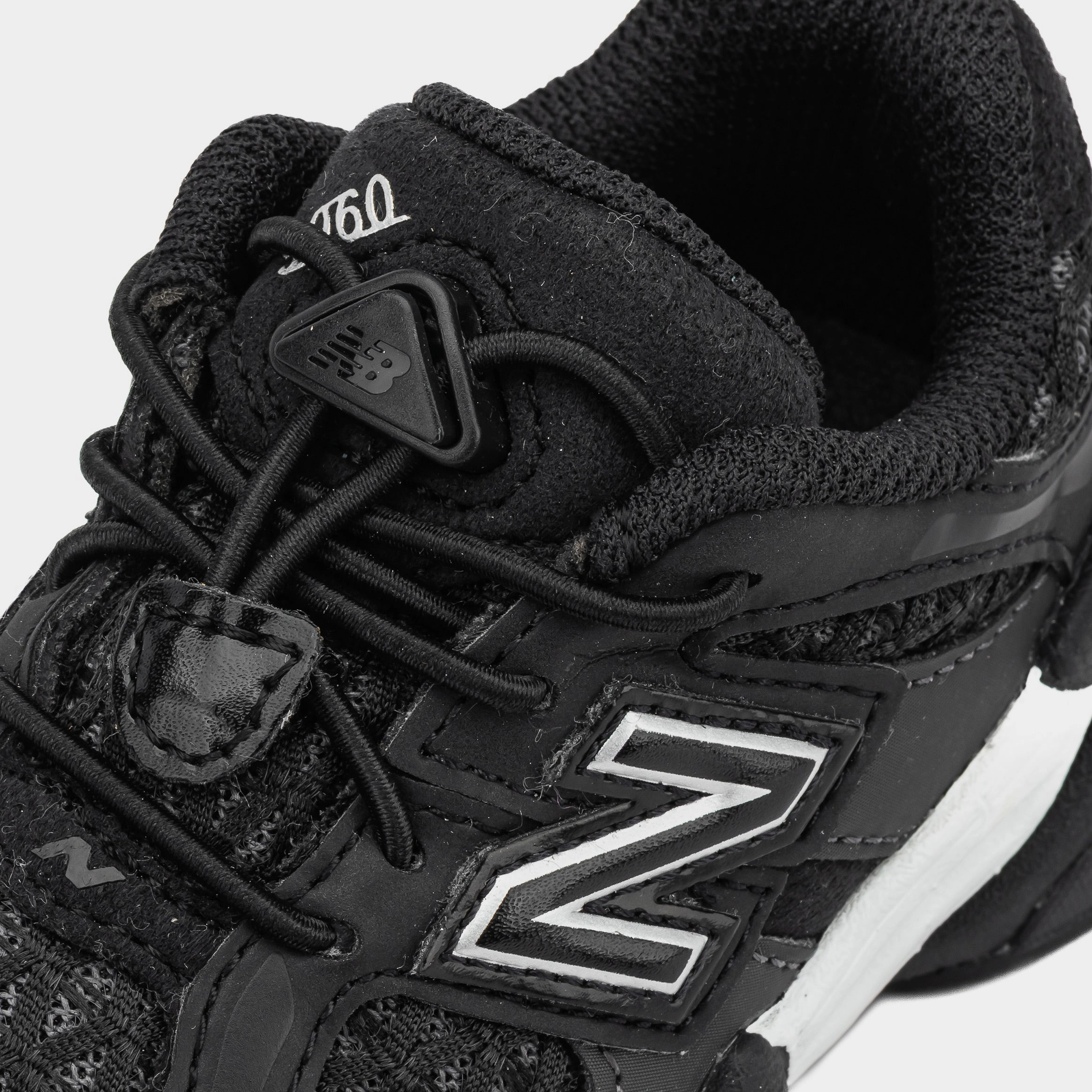 Shoe Palace Exclusive 9060 Infant Toddler Running Shoes (Black/Silver) NB 9060 runners