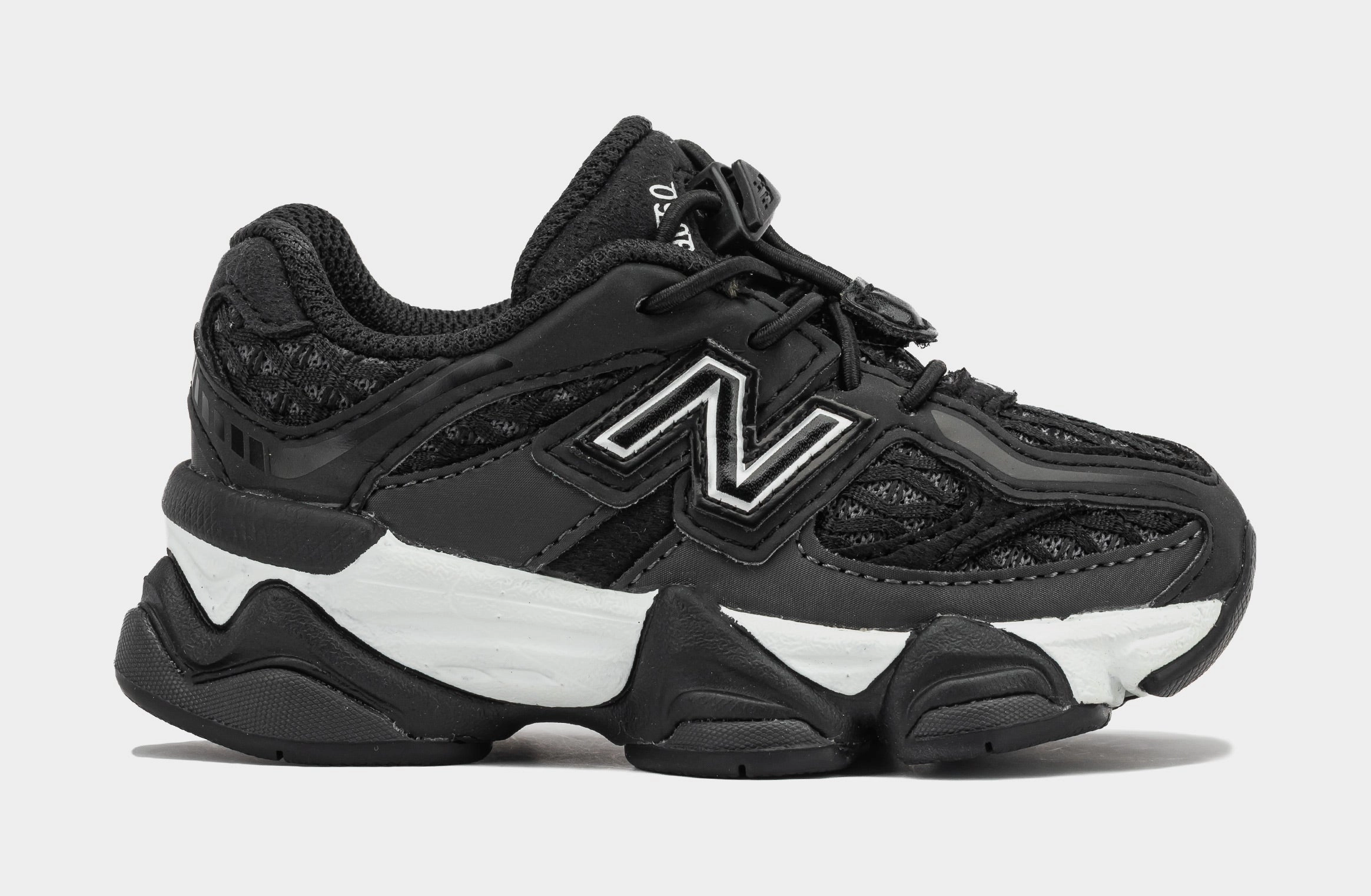 Shoe Palace Exclusive 9060 Infant Toddler Running Shoes (Black/Silver) new balance 9060 lightweight training sneakers
