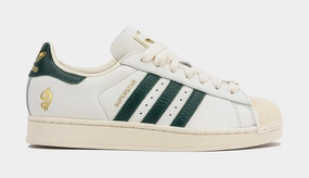 Shoe Palace x Adidas Superstar II Dame Time Mens Lifestyle Shoes (White/Green/Beige) Free Shipping Adidas Superstar shell-toe sneakers with timeless appeal