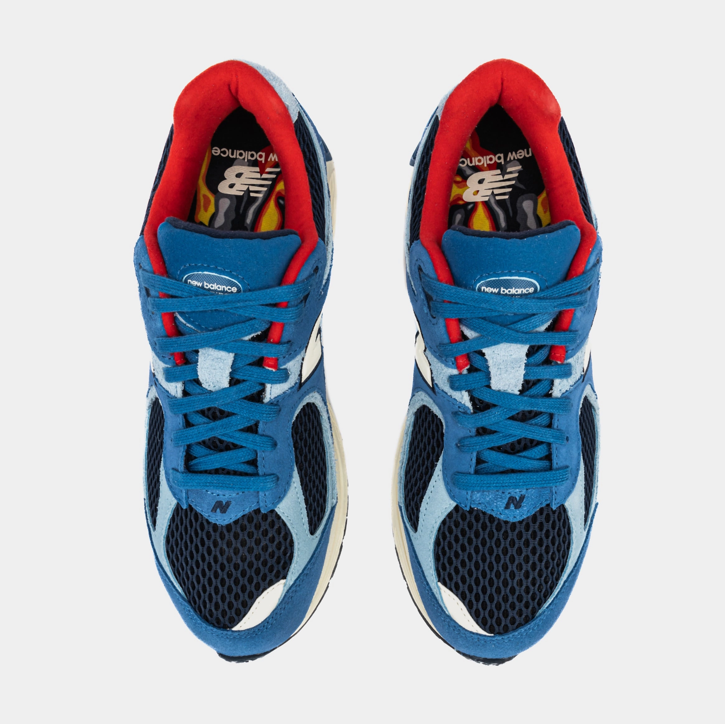 Shoe Palace x New Balance 2002R Volcanic Rocks Mens Running Shoes (Blue/Red) Modern performance sneakers
