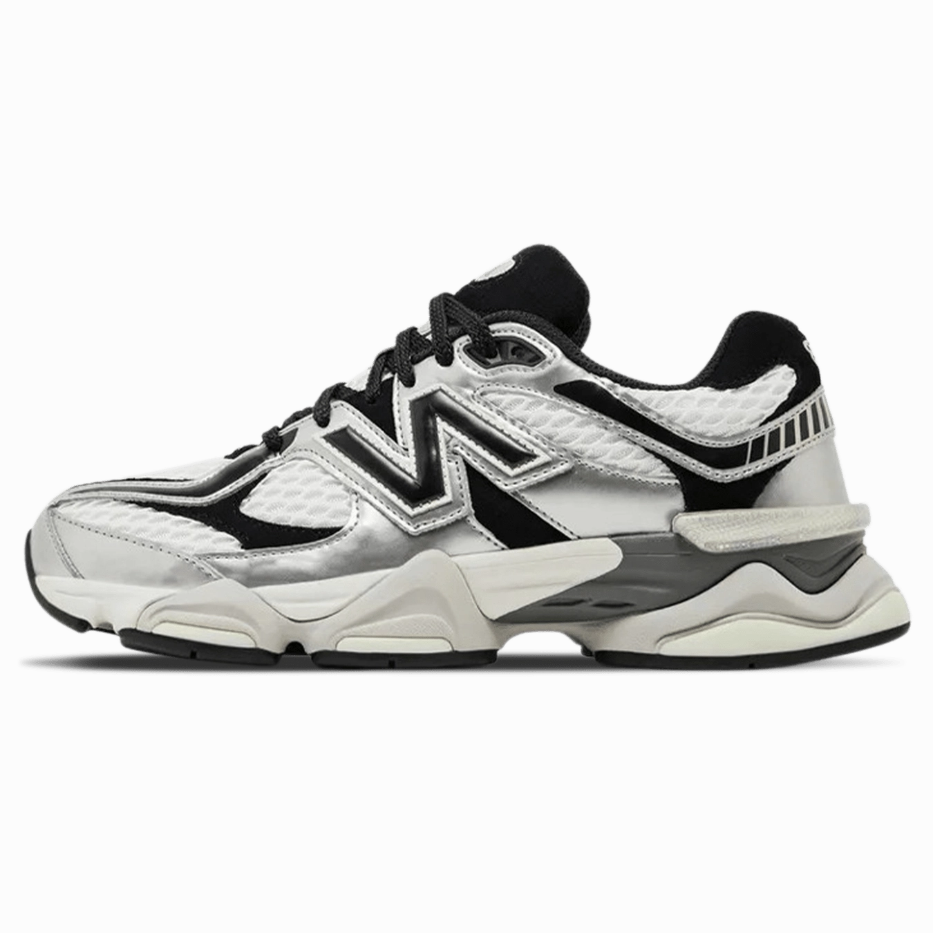 Shoe Palace x New Balance 9060 'Metallic' new balance 9060 cushioned athletic shoes