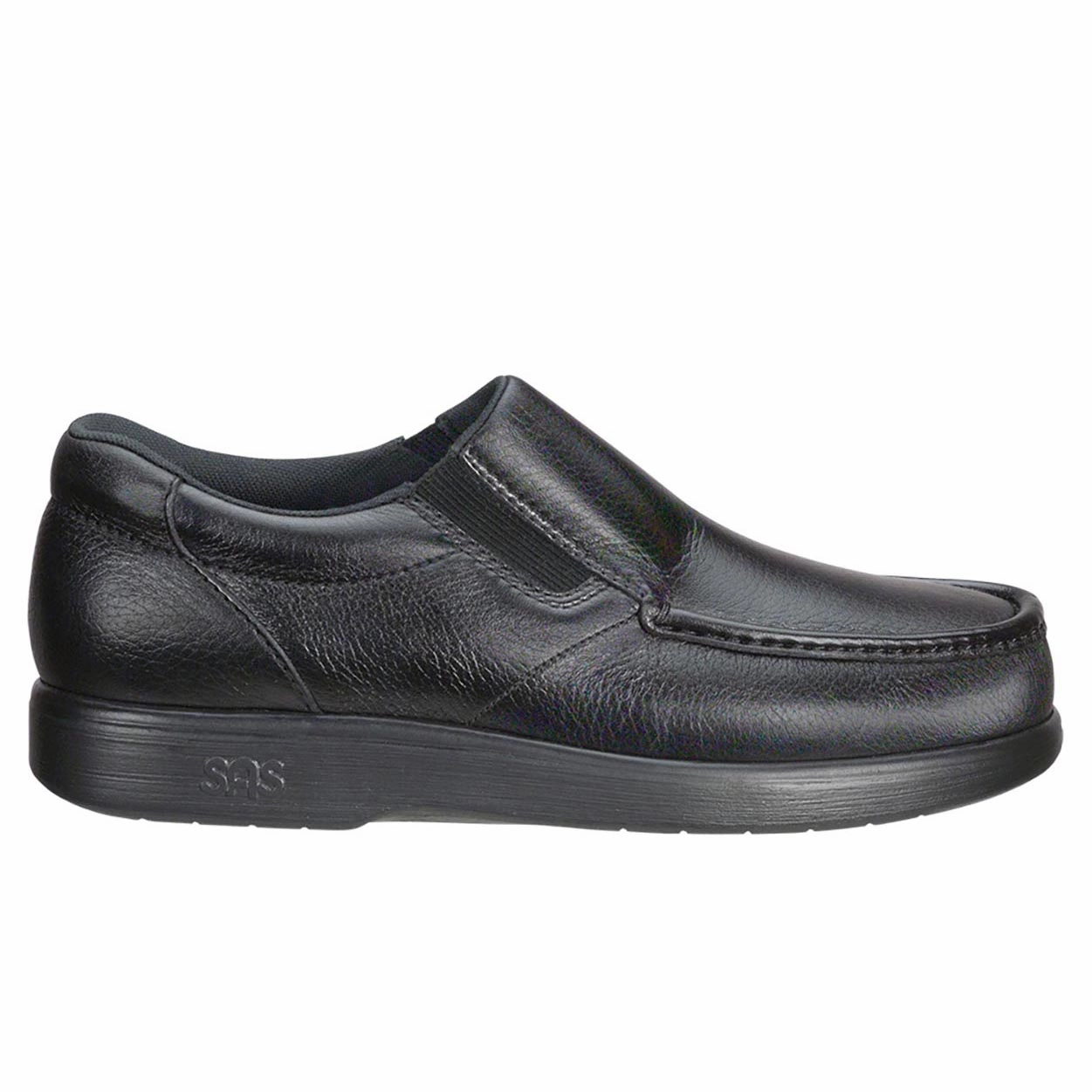 Side Gore - Black SAS orthopedic comfort shoes