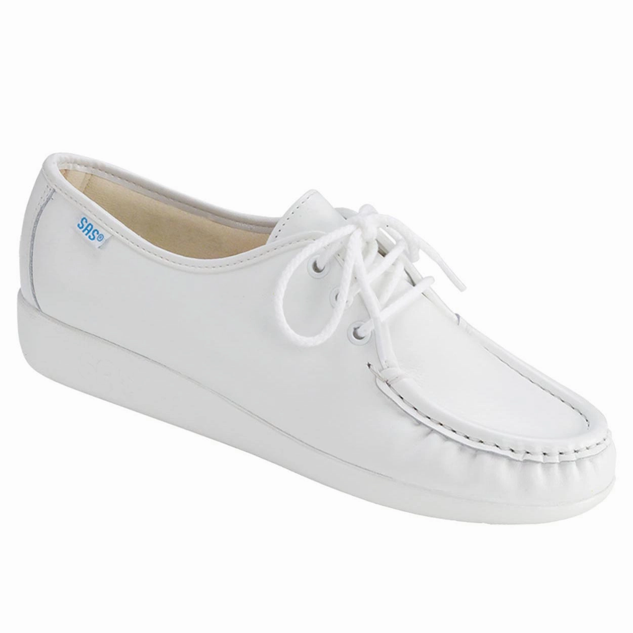 Siesta - White SAS comfort walking shoes with supportive build