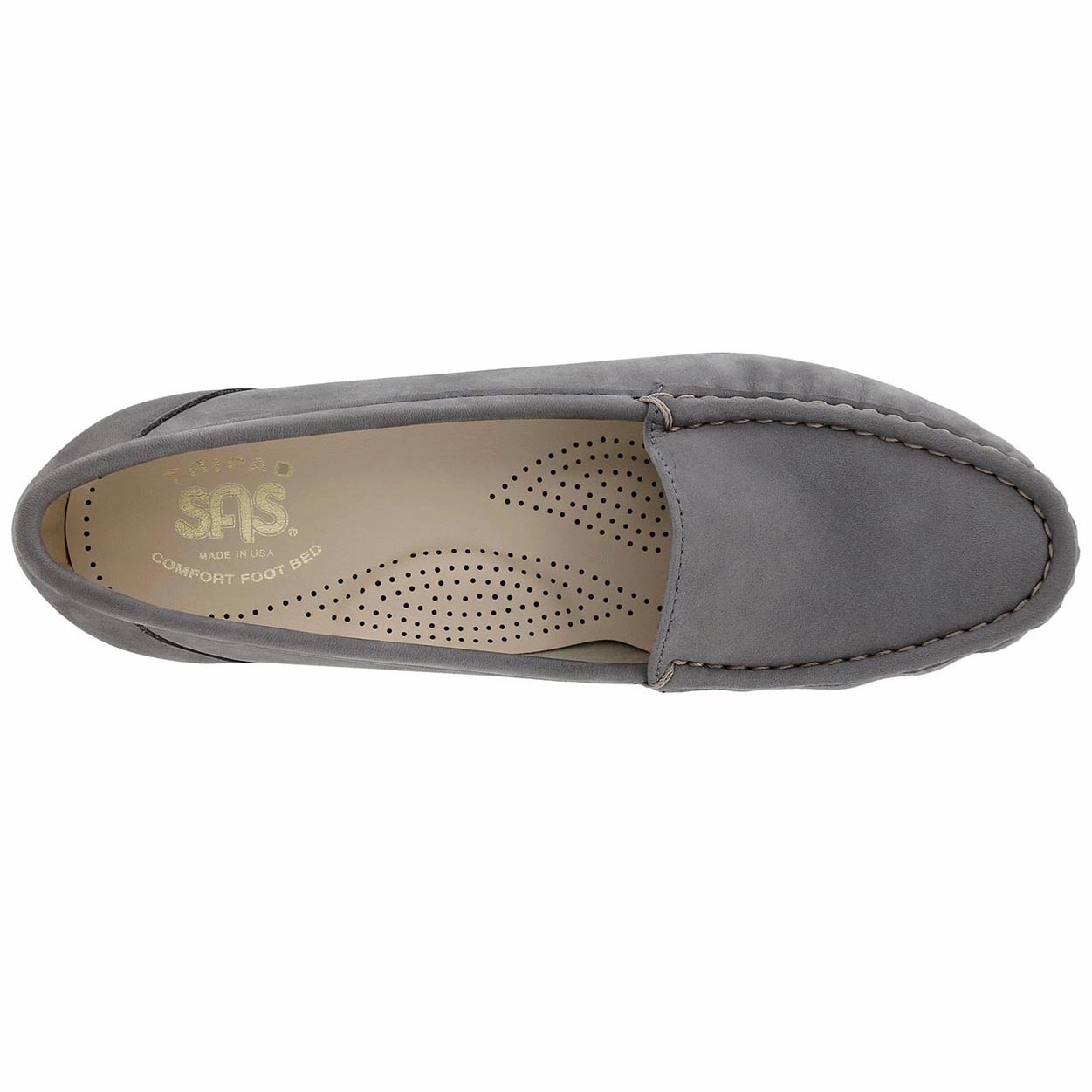 Simplify - Gray Nubuck SAS orthopedic comfort shoes