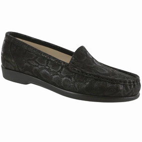 Simplify - Nero Snake SAS comfort walking shoes with supportive build