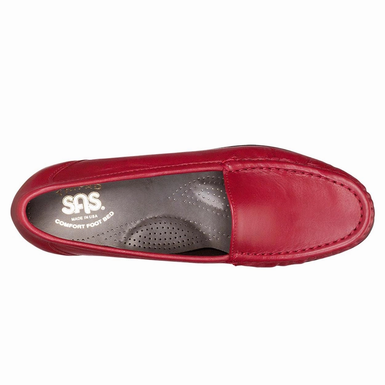 Simplify - Red SAS orthopedic comfort shoes