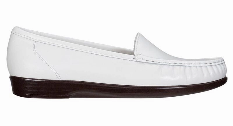 Simplify - White SAS orthopedic comfort shoes