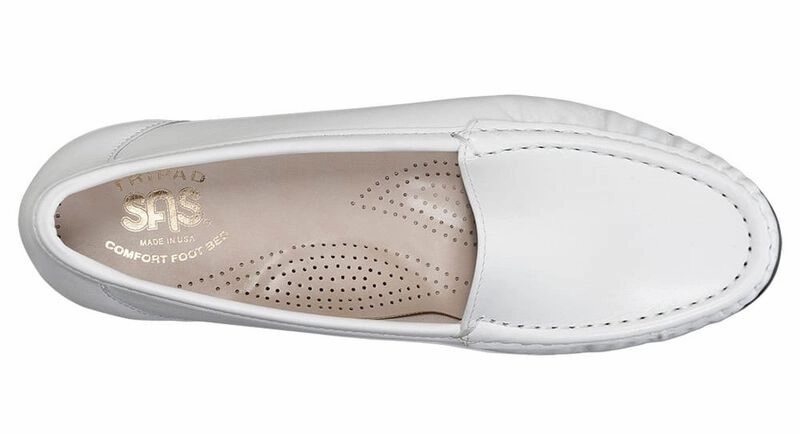 Simplify - White SAS orthopedic comfort shoes