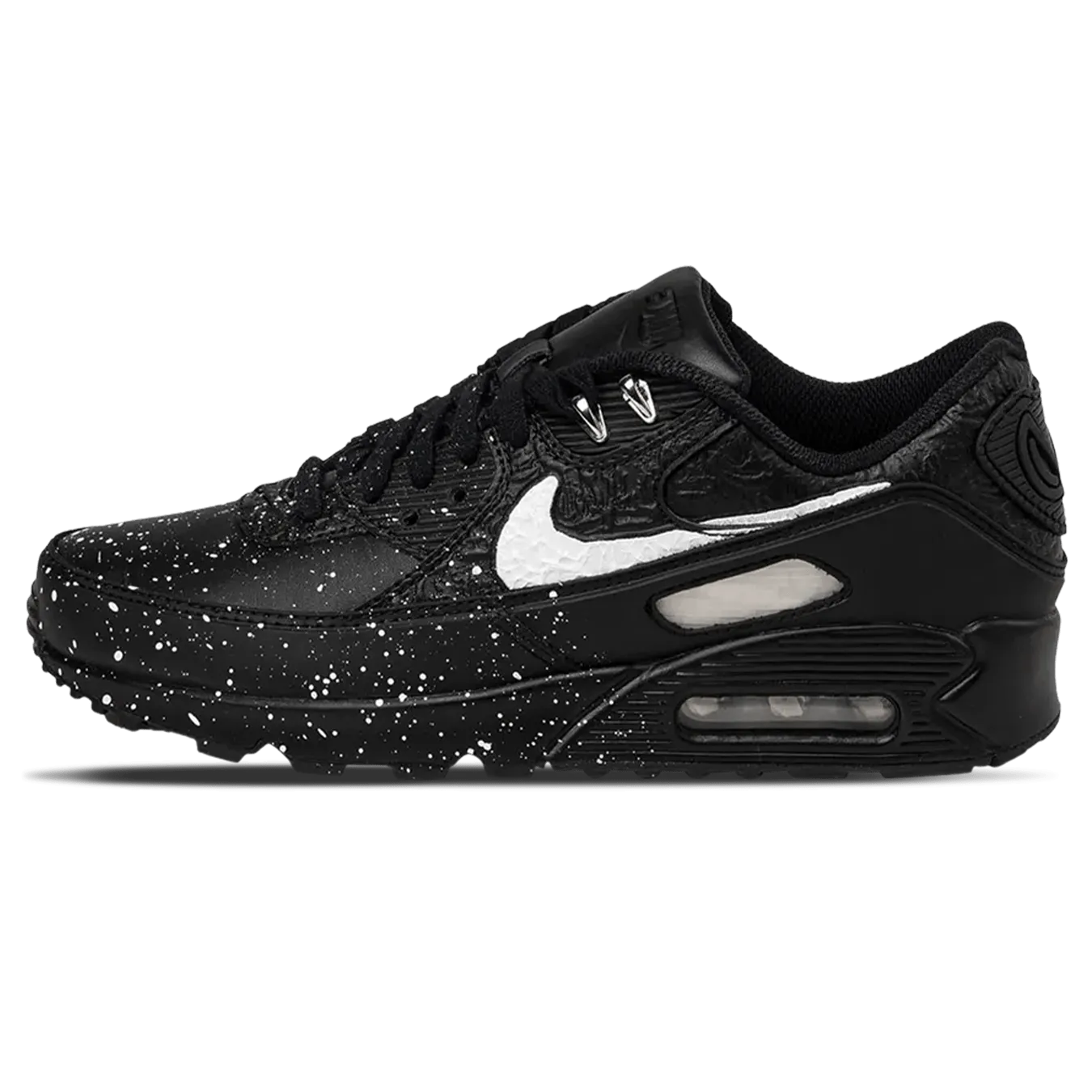 Slawn x Nike Air Max 90 'Black' nike air max 90 lightweight athletic sneakers