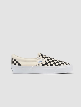 SLIP ON REISSUE 98 LX "CHECKERBOARD" vans classic skateboarding sneakers durable style