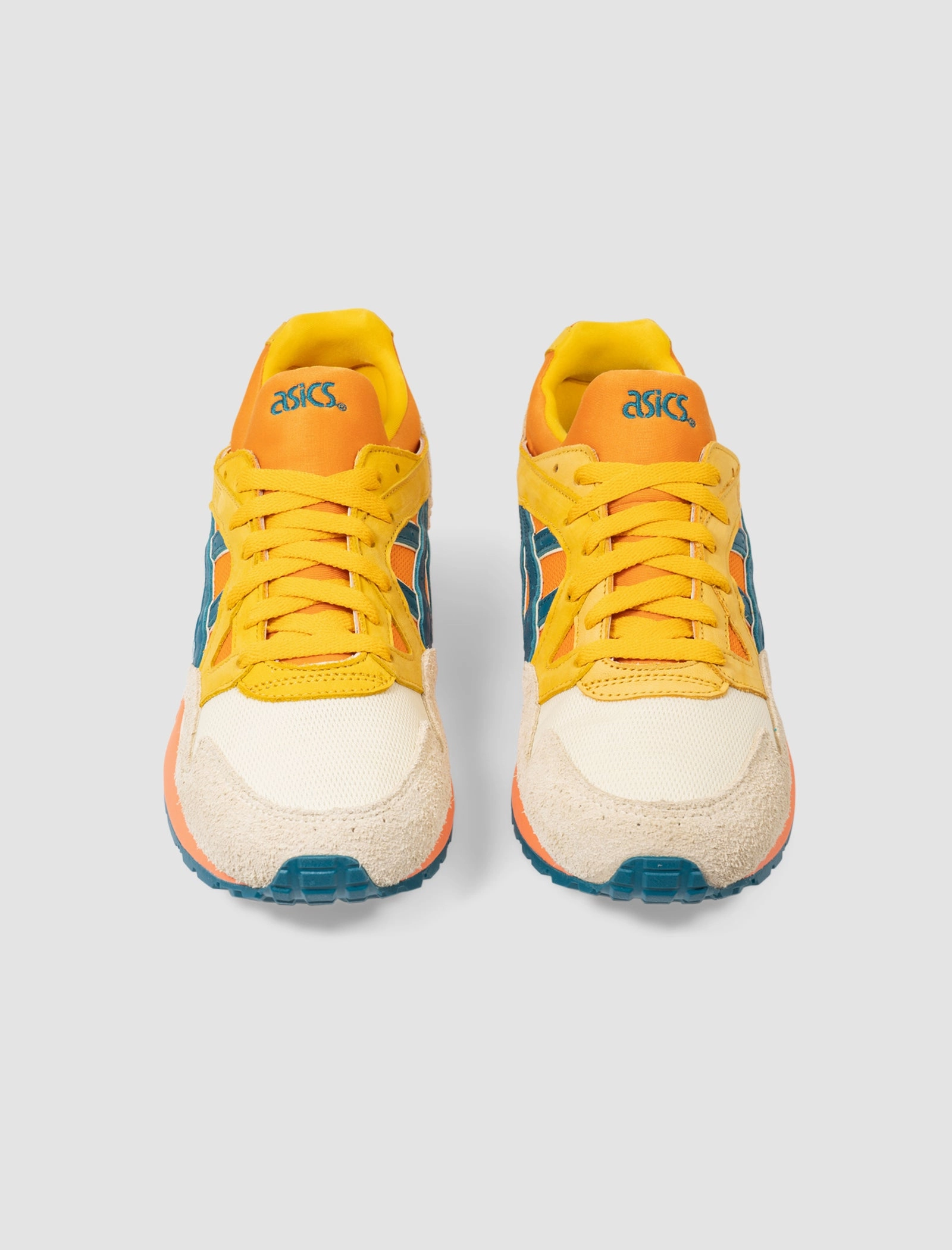 SOCIAL STATUS X CHARLOTTE LAB SCHOOLS GEL-LYTE V "TRANSPARENT YELLOW/MOROCCAN BLUE" Everyday active sneakers