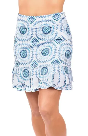 Sofibella Print 17" Skirt - Marina Clothing Sofibella Women