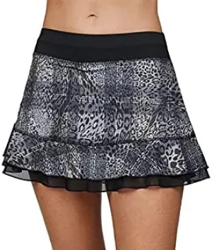 Sofibella Women's UV -Black Panther 13" Skirt Clothing Sofibella Women