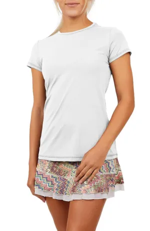 Sofiebella UV Colors Short Sleeve WHT Clothing Sofibella Women