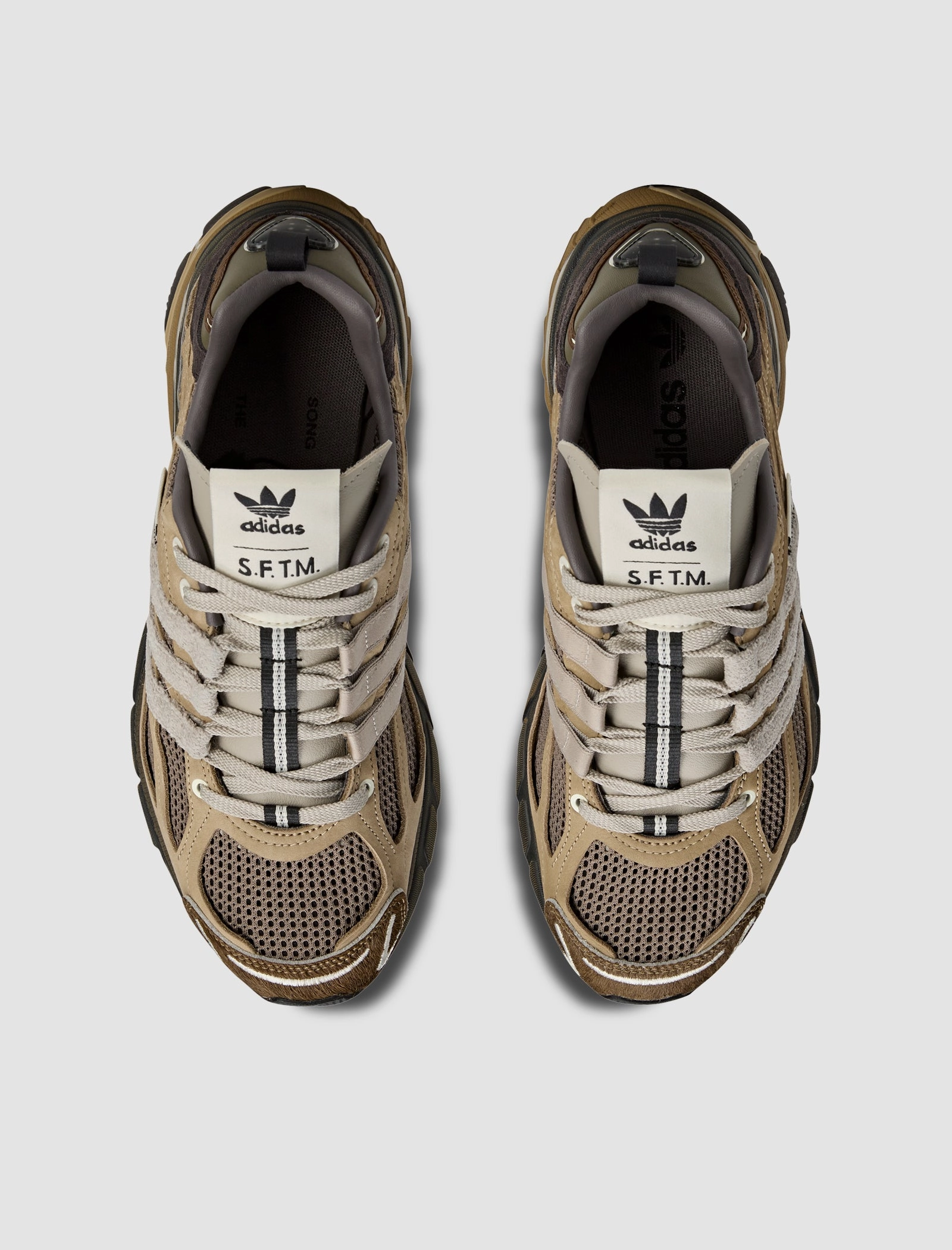SONG FOR THE MUTE X ADISTAR CUSHION "BROWN" Everyday trainers for men