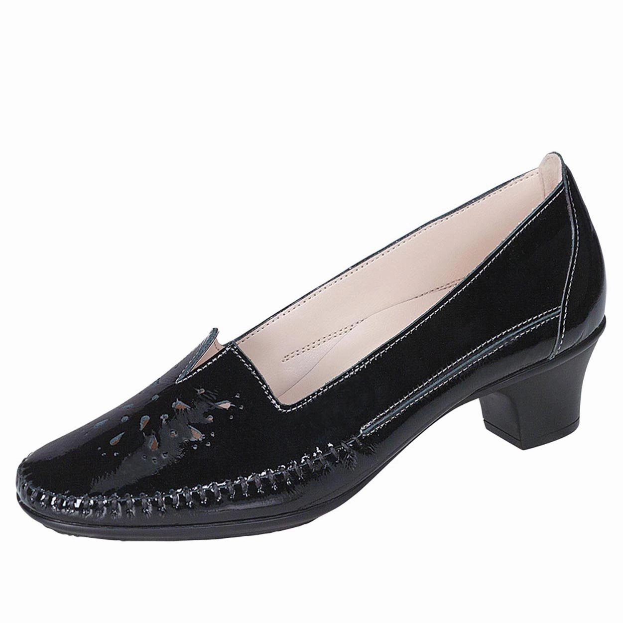 Sonyo - Black SAS orthopedic comfort shoes