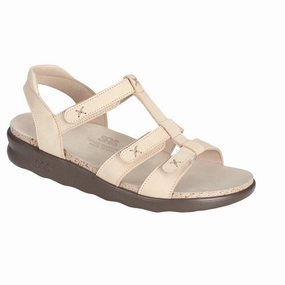Sorrento - Linen SAS comfort walking shoes with supportive build