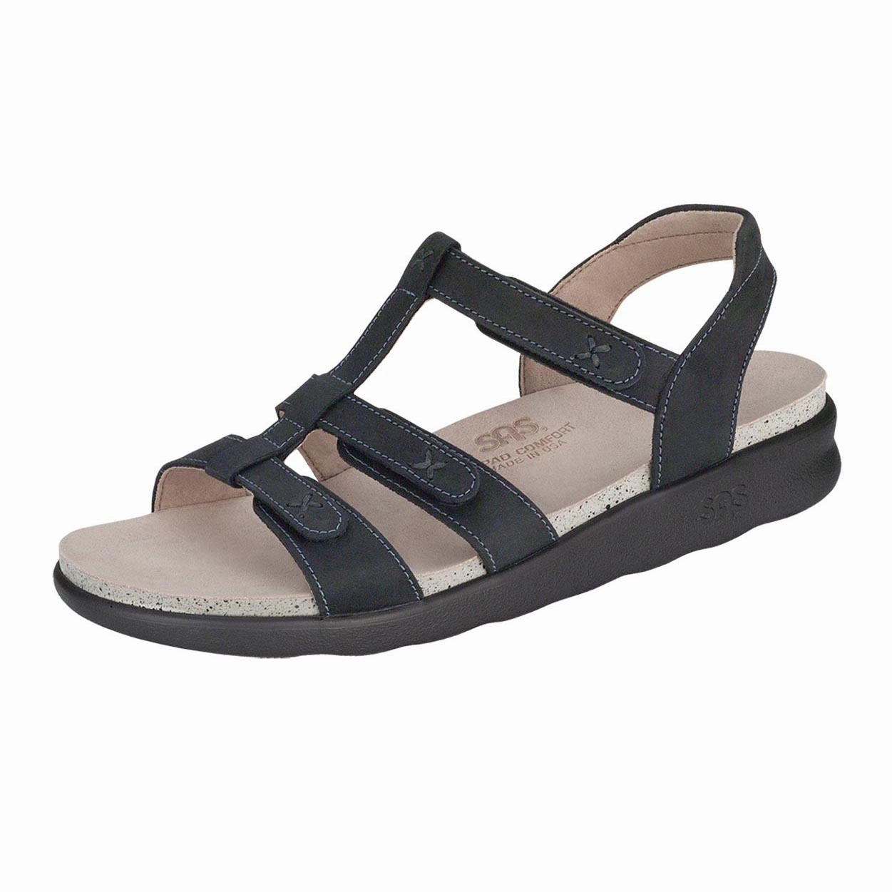 Sorrento - Nero SAS orthopedic comfort shoes