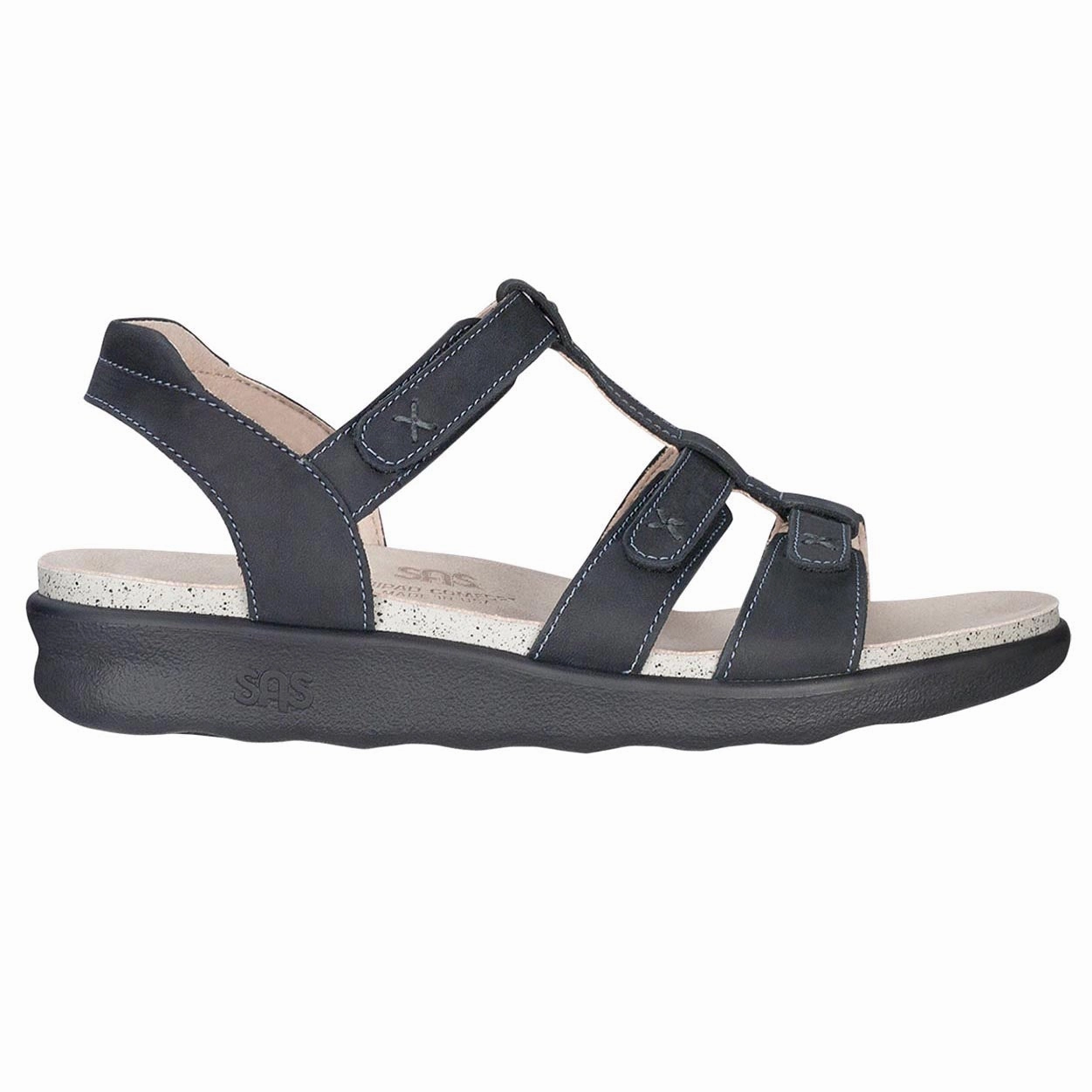 Sorrento - Nero SAS orthopedic comfort shoes