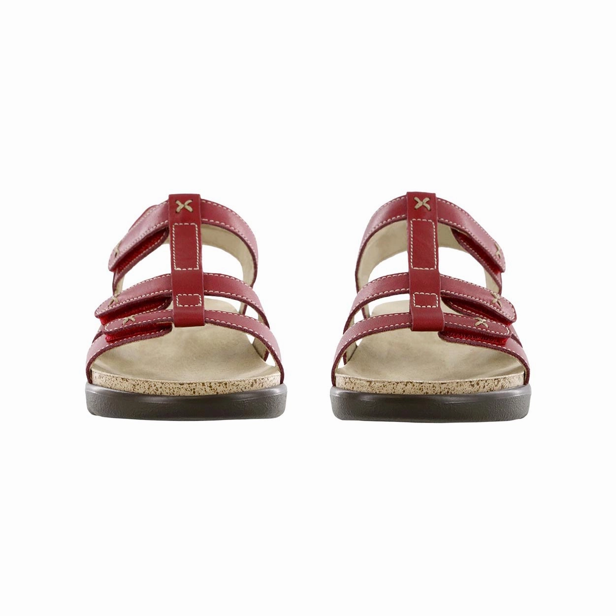 Sorrento - Red SAS orthopedic comfort shoes