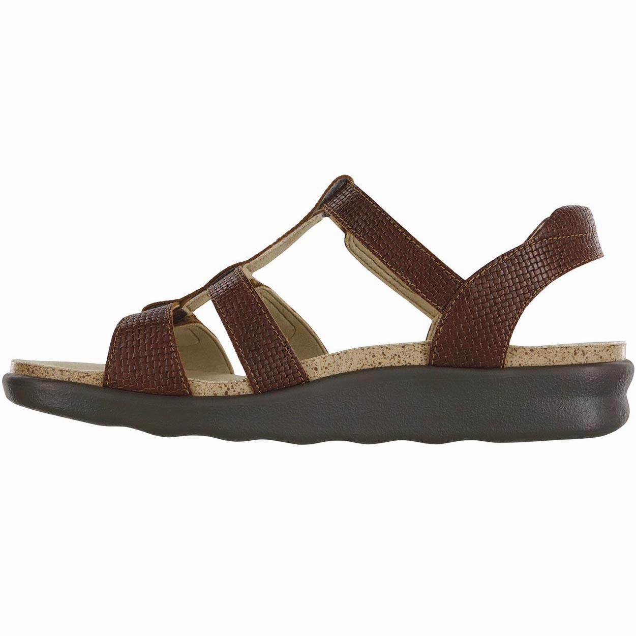 Sorrento - Woven Brandy SAS orthopedic comfort shoes