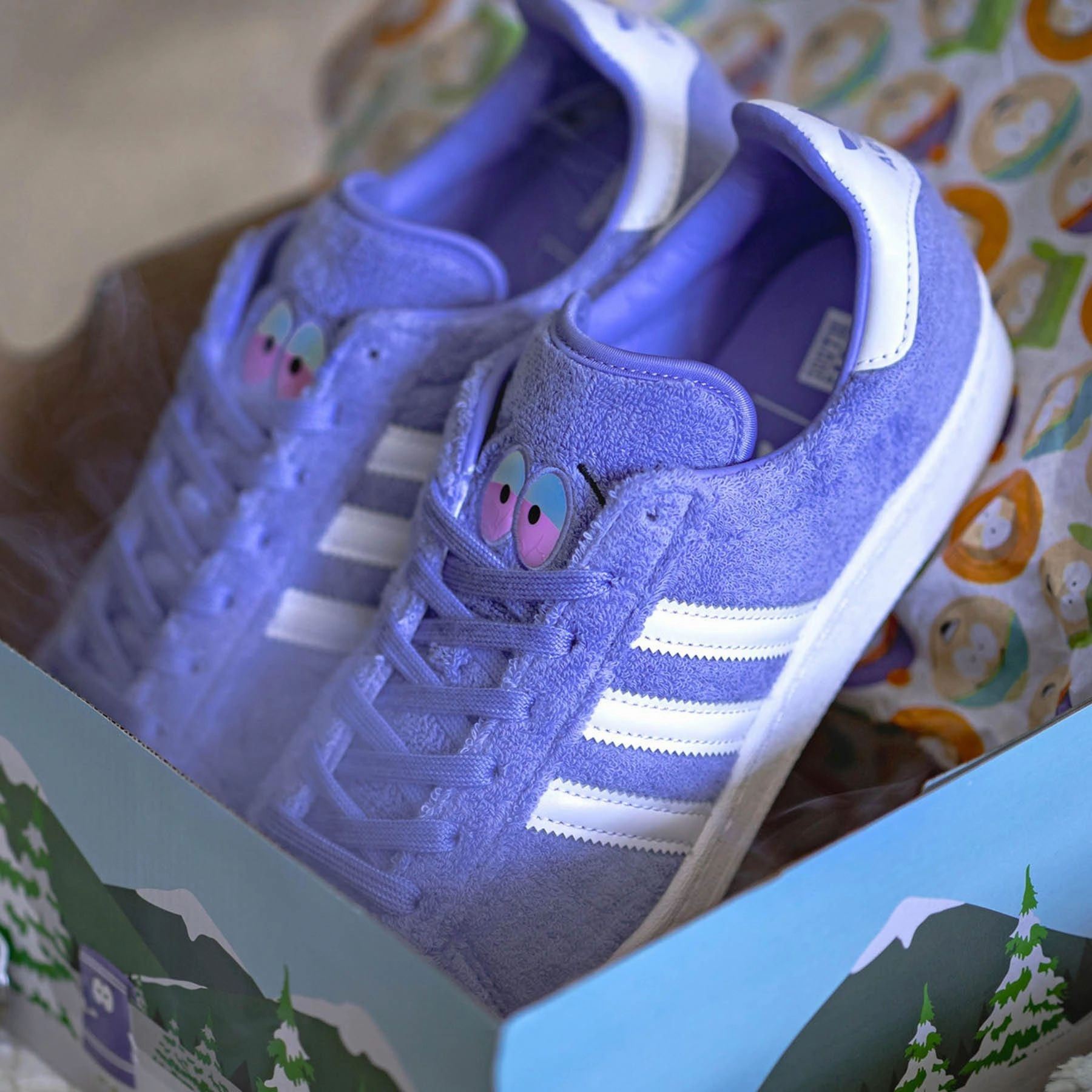 South Park x adidas Campus 80 Towelie Low-cut casual footwear