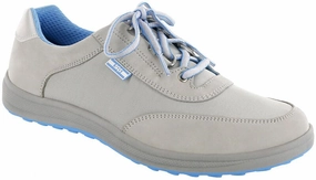 Sporty - Silver SAS comfort walking shoes with supportive build