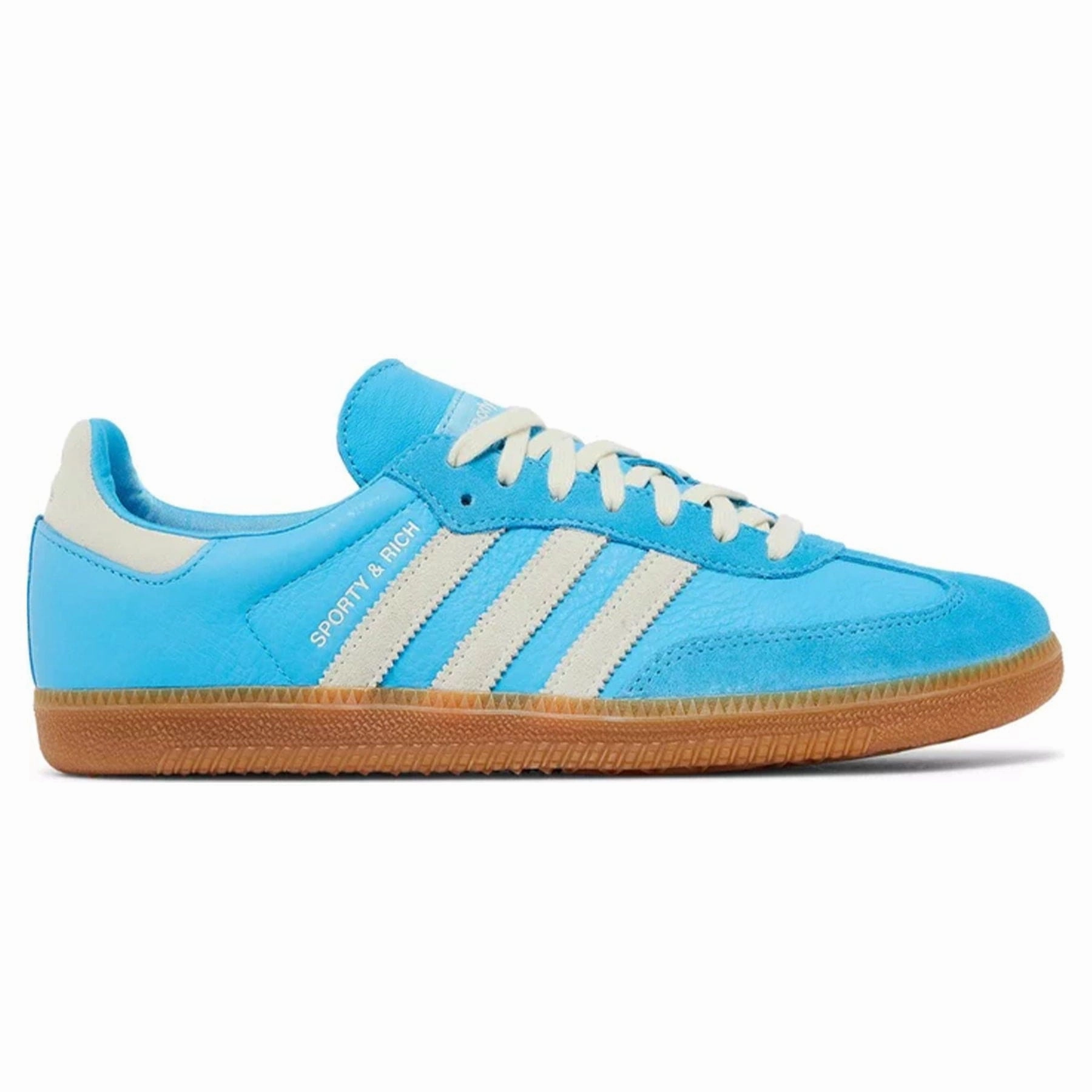 Sporty & Rich x Adidas Samba OG 'Blue Rush' Throwback low-top sneakers