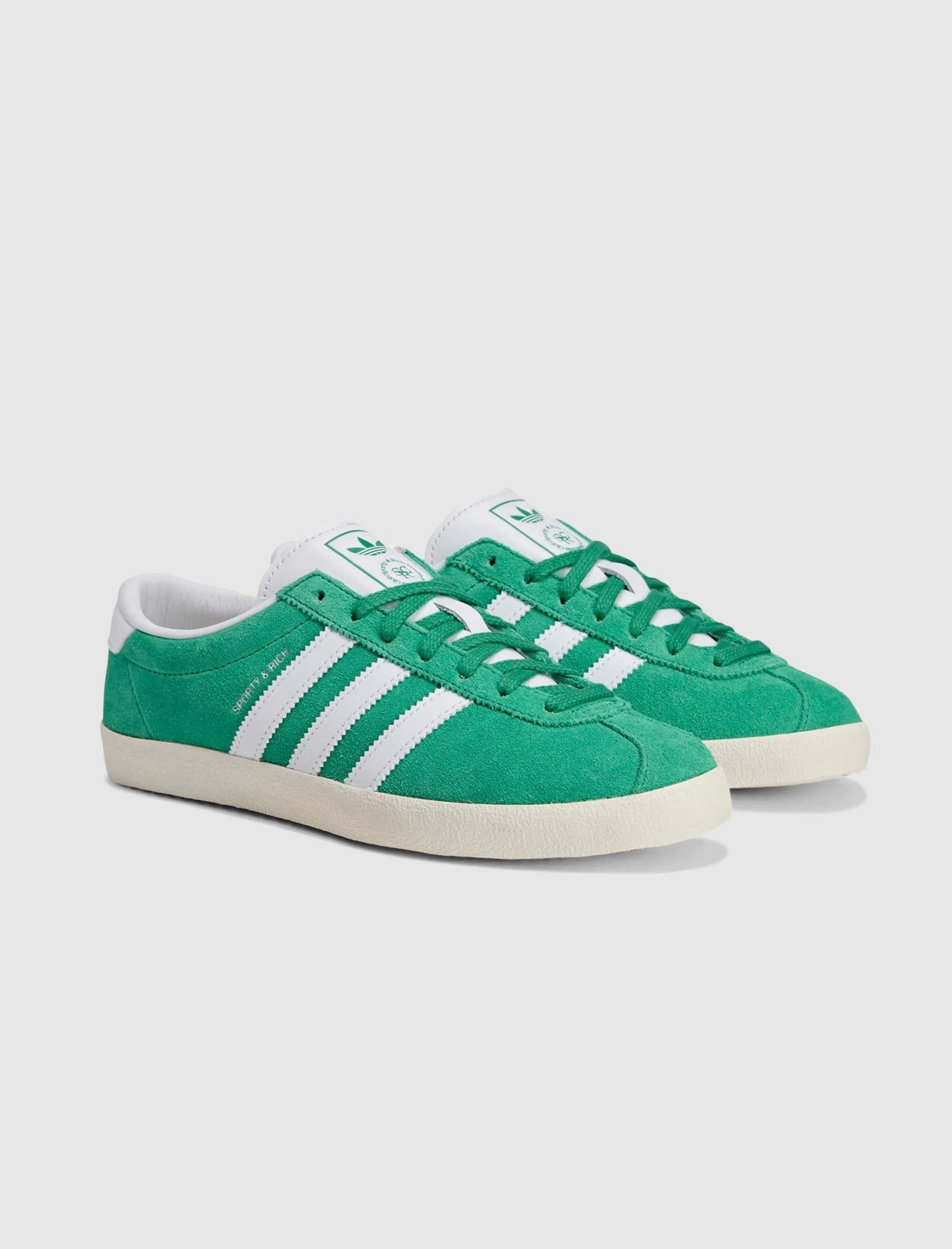 SPORTY AND RICH BLANC "GREEN/WHITE" Everyday trainers for men