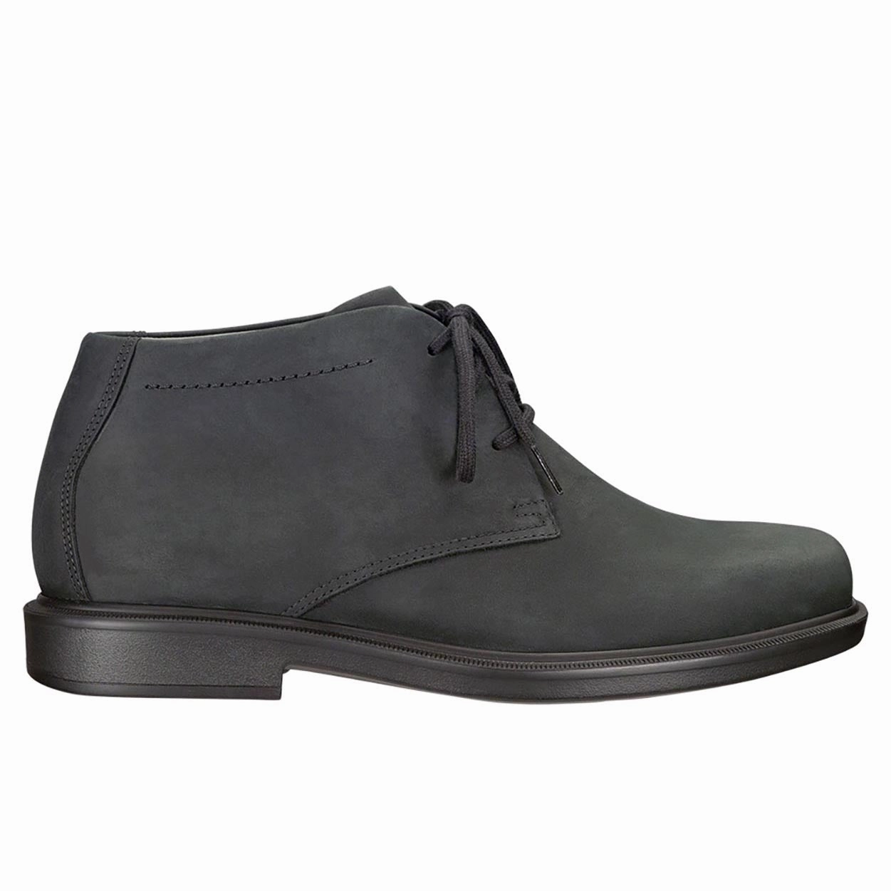 Statesman - Oily Black SAS orthopedic comfort shoes