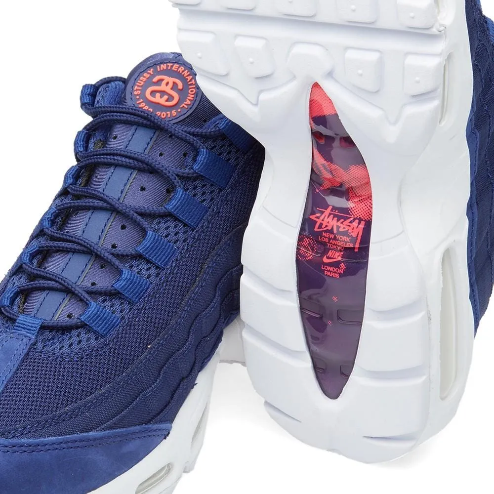 Stussy x Nike Air Max 95 Loyal Blue Nike Max 95 versions