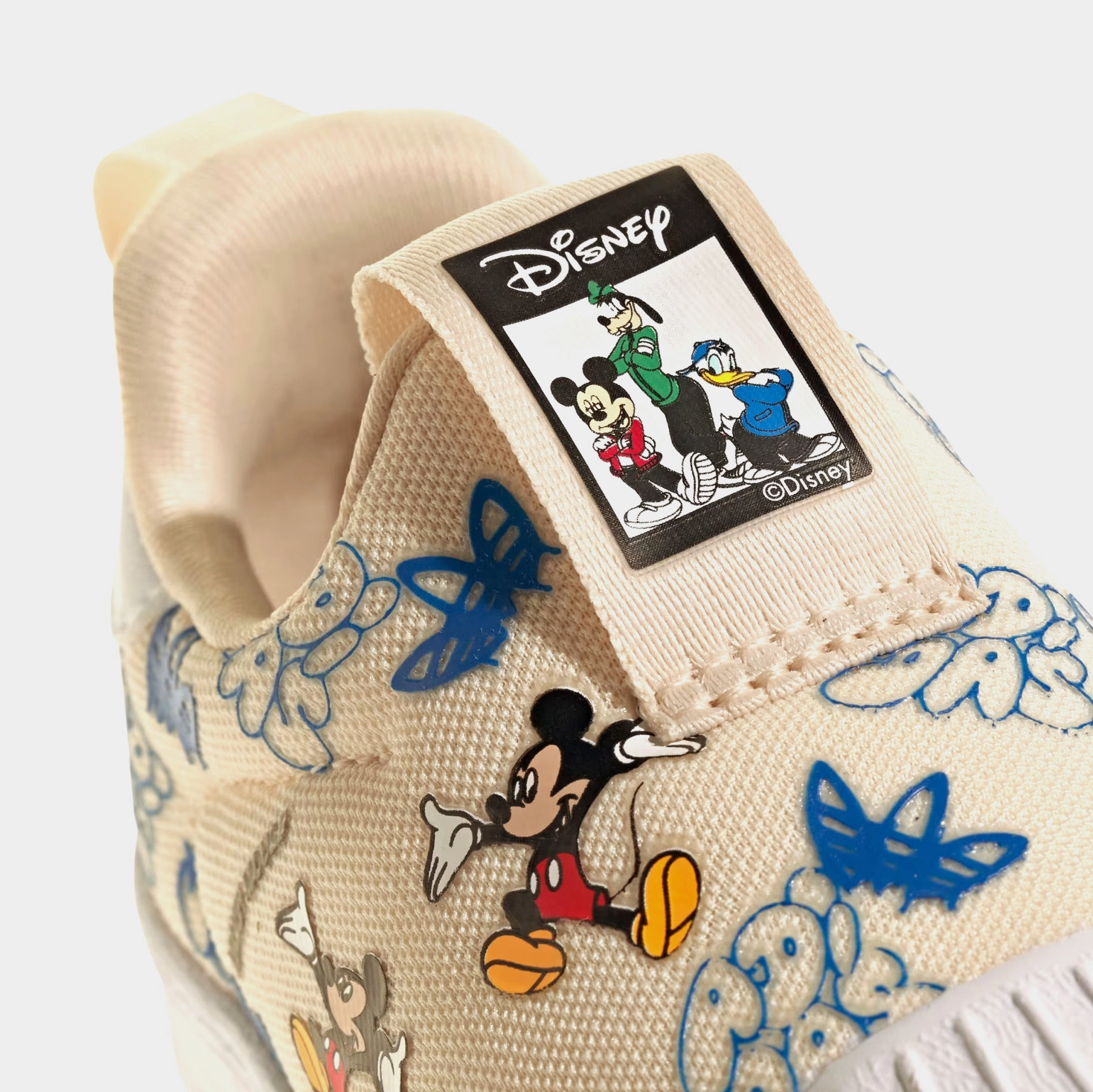 Superstar 360 x Disney Mickey Infant Toddler Lifestyle Shoes (Wonder White/Blue) Shell toe urban sneakers