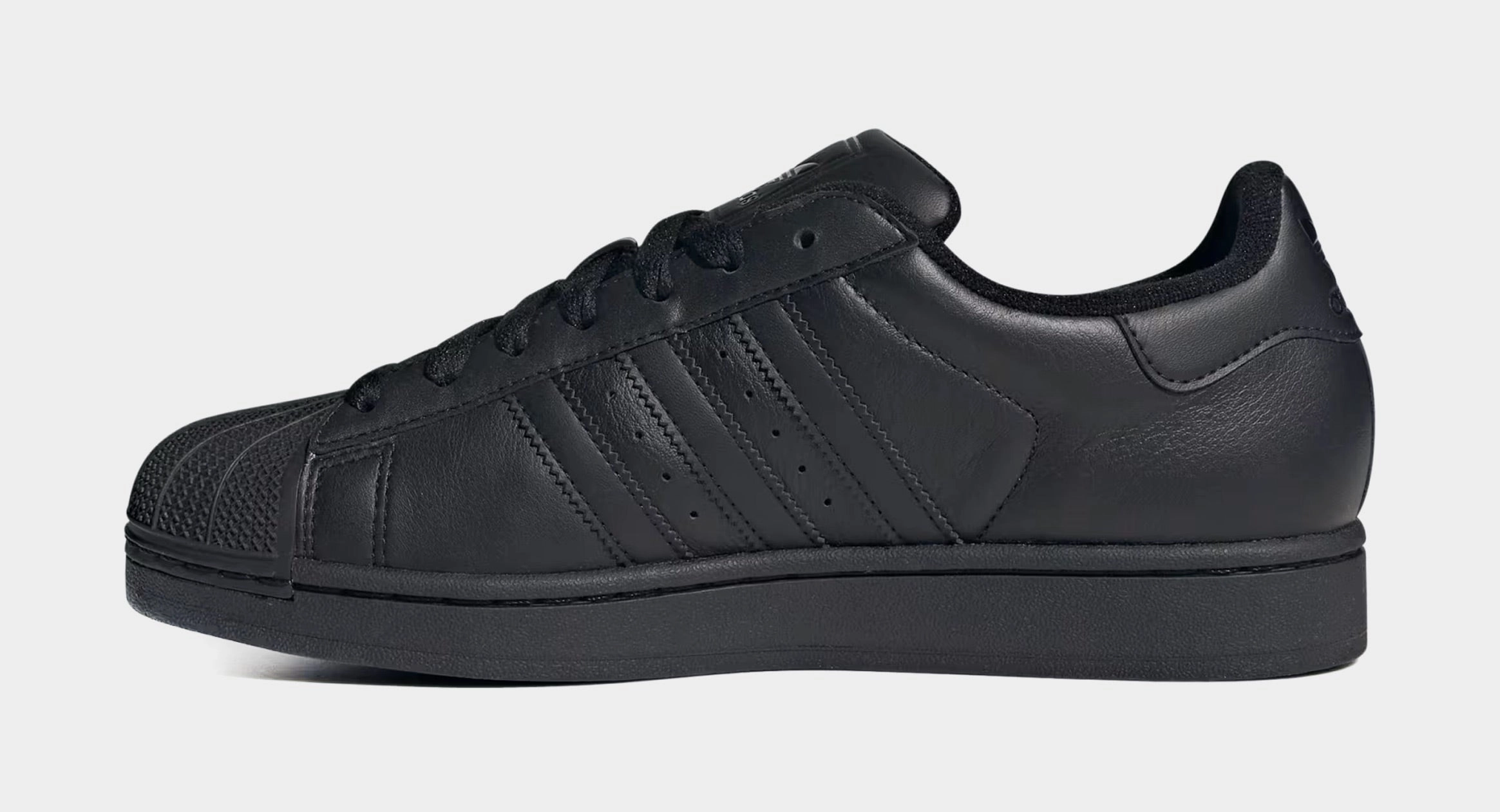 Superstar II Mens Lifestyle Shoes (Black) Shell toe urban sneakers