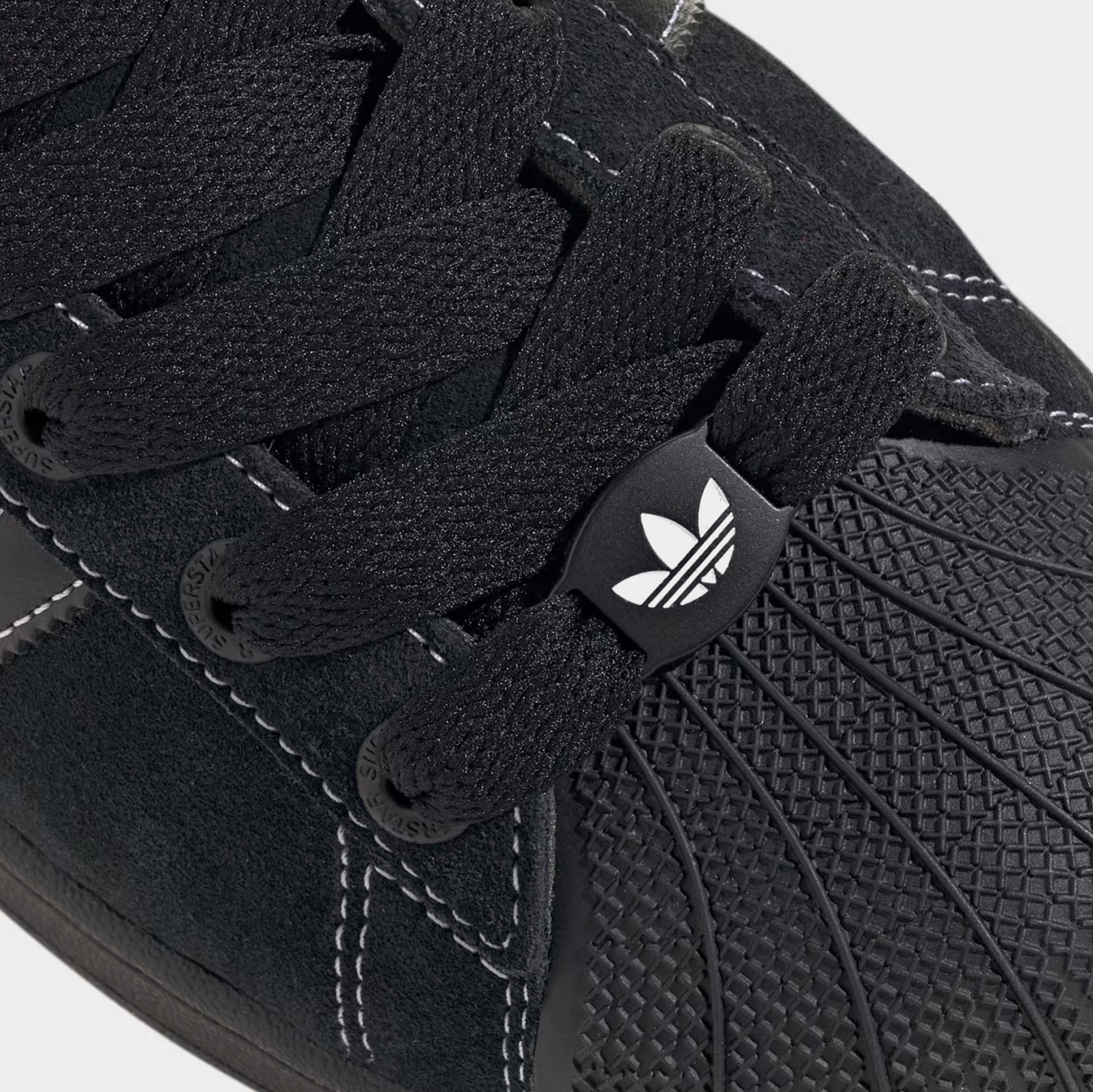 Superstar II Mens Lifestyle Shoes (Core Black/Core White/Core Black) Shell toe urban sneakers