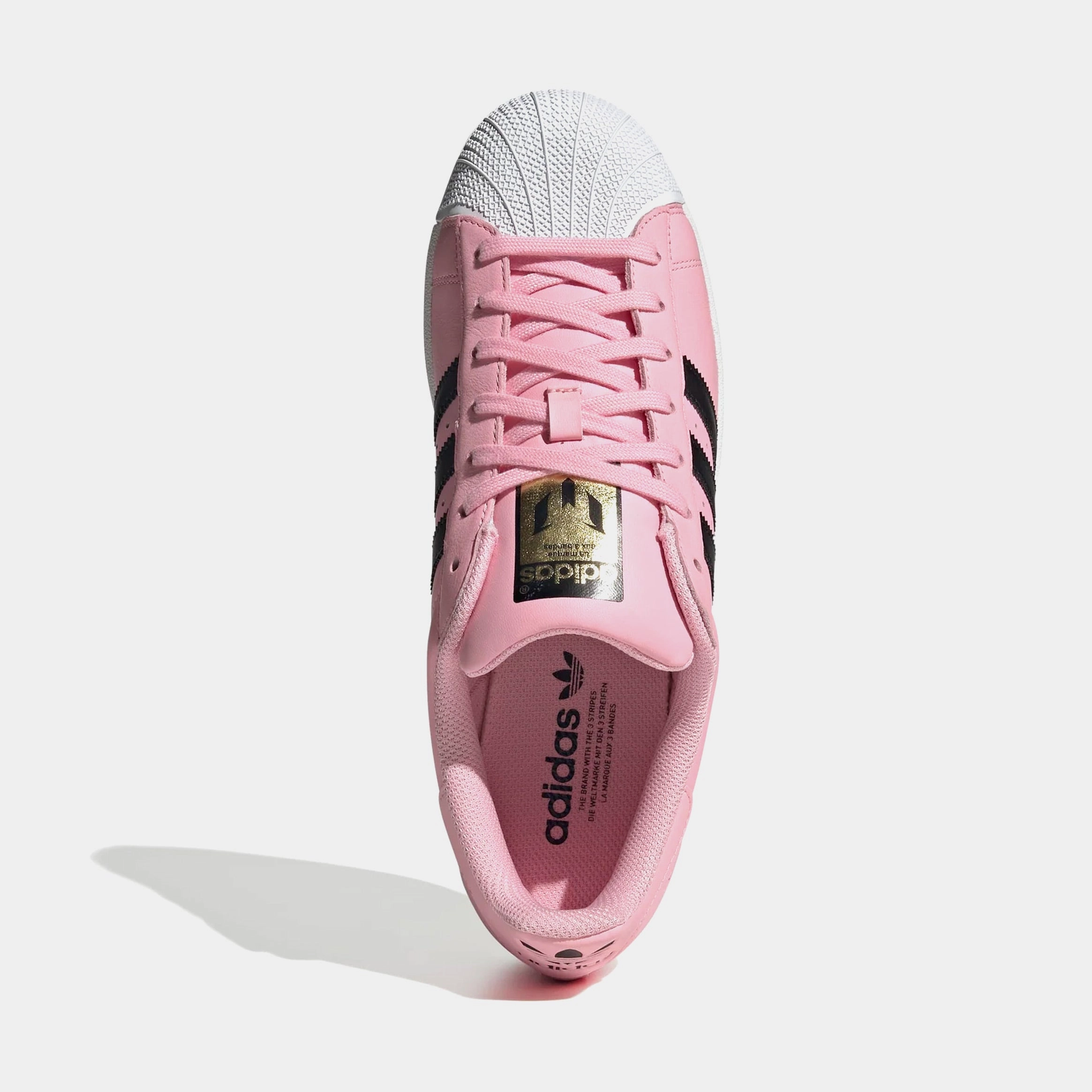 Superstar Messi Mens Lifestyle Shoes (Pink/Black) Shell toe urban sneakers