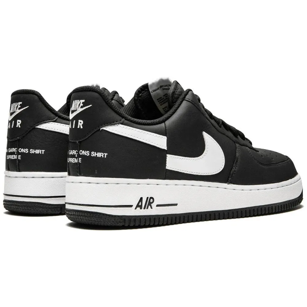 Supreme x Comme des Garcons x Nike Air Force 1 Low Black White Nike Air Force 1 low-top sneakers